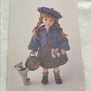 Boyds Bears Yesterday’s Child New in Box Carrie Porcelain Doll #4829 2001